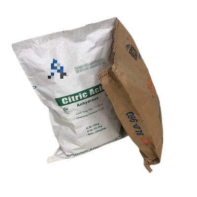 Bolsas de papel de pared múltiple con boca abierta cosidas personalizadas para estructura y embalaje de paredes múltiples