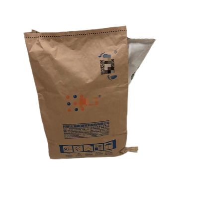 Bolsas de papel de pared múltiple con boca abierta cosidas personalizadas para estructura y embalaje de paredes múltiples