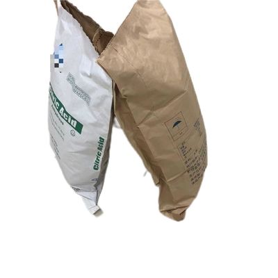 Bolsas de papel de pared múltiple de boca abierta cosidas y respetuosas con el medio ambiente para envases de calidad alimentaria