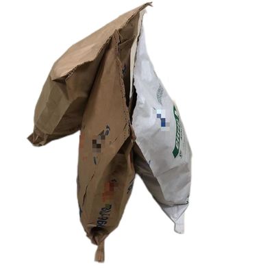Embalaje Bolsas de papel de coser de 20 kg con logotipo personalizado para la solución de embalaje