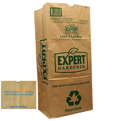 Solución de embalaje conveniente Bolsas de césped y hojas