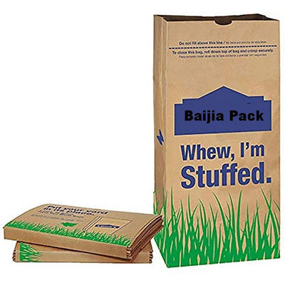 Solución de embalaje conveniente Bolsas de césped y hojas