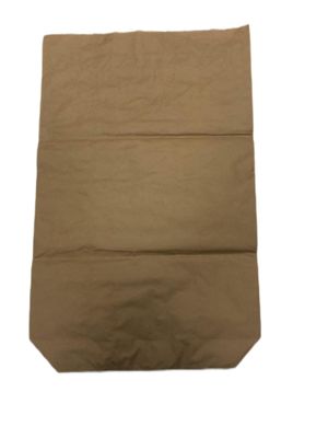 Bolsas de papel de pared múltiple de fondo cuadrado para harina con logotipo personalizado