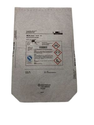25 kg Bolsas de papel de pared múltiple Cuadrado Fondo boca abierta para el embalaje químico