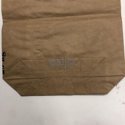 Embalaje industrial de bolsas de papel kraft de pared múltiple