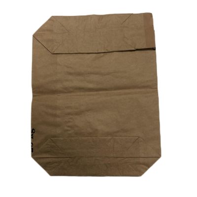 Embalaje industrial de bolsas de papel kraft de pared múltiple