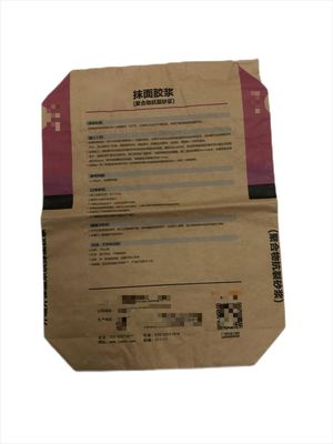Bolsas de papel de paredes múltiples de válvula para el mortero de embalaje conveniente y confiable