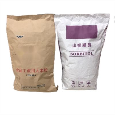 Bolsas de papel de pared múltiple para la industria Sellado térmico de la boca 20kg 25kg 50kg