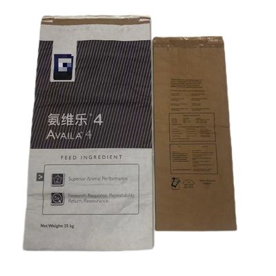 Bolsas de papel de pared múltiple para envases de polvos y gránulos en productos alimenticios industriales químicos médicos
