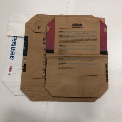 Industria química Bolsas de papel de paredes múltiples para soluciones de embalaje