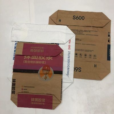 Industria química Bolsas de papel de paredes múltiples para soluciones de embalaje