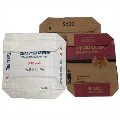 Industria química Bolsas de papel de paredes múltiples para soluciones de embalaje