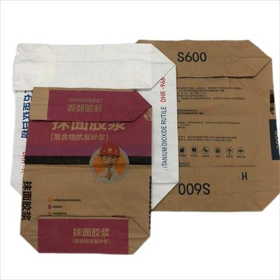 Bolsa de papel de válvula de tamaño personalizado para soluciones de embalaje de la industria química