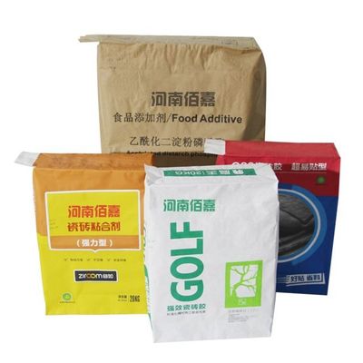 Bolsas de papel industriales de múltiples capas Bolsas de papel de embalaje indispensables en la producción industrial