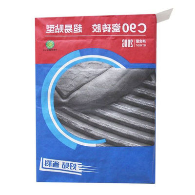 Bolsas de papel de válvula para el llenado rápido y preciso de cemento masilla materiales de construcción productos químicos alimentos