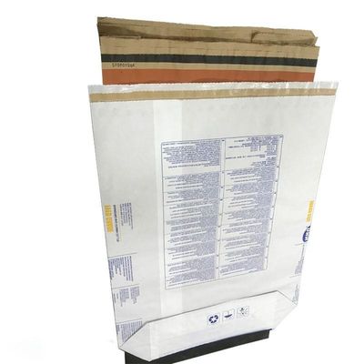 Bolsa de papel de pared múltiple sellada térmicamente para envases de alimentos
