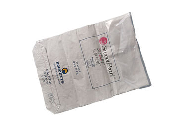 Capacidad personalizada Bolsas de embalaje de papel kraft industrial blanco o marrón