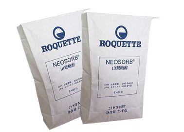 El relleno de alta velocidad pegó bolsos de la válvula que Brown blanco fácil abre completamente las bolsas de papel de la parte inferior