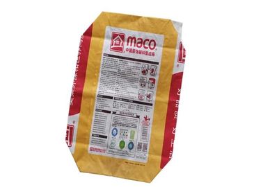 El relleno de alta velocidad pegó bolsos de la válvula que Brown blanco fácil abre completamente las bolsas de papel de la parte inferior