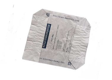 El relleno de alta velocidad pegó bolsos de la válvula que Brown blanco fácil abre completamente las bolsas de papel de la parte inferior