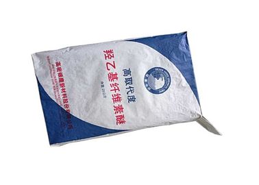 Impresión modificada para requisitos particulares texto no cifrado profesional del logotipo de la bolsa de papel del cemento de los materiales de construcción