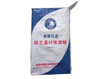 Fácil de abrir adhesivo pegada blanco y relleno de la teja de las bolsas de papel de Multiwall de la válvula de Brown