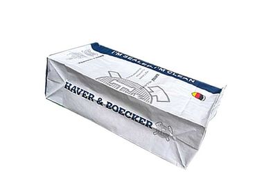 Bolsas de papel inferiores de Multiwall Kraft del bloque con la válvula a prueba de humedad y respirable