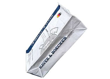 Bolsas de papel inferiores de Multiwall Kraft del bloque con la válvula a prueba de humedad y respirable
