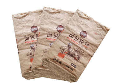 20kg 25kg 120gsm laminó las bolsas de papel de Kraft