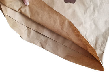 El papel abierto cosido embalaje de Multiwall de las bolsas de papel de Multiwall de la boca de la higiene despide inodoro