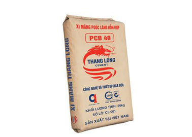 Los bolsos a prueba de humedad del sellado caliente de Kraft impermeabilizan las bolsas de papel de múltiples capas 60g-120g/M2