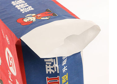 Vida laboral larga de la fuerza de alta resistencia de las bolsas de papel de la parte inferior del bloque de la construcción
