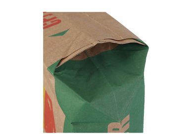 Capacidad grande Eco reutilizable de las bolsas de papel industriales del material de construcción amistoso