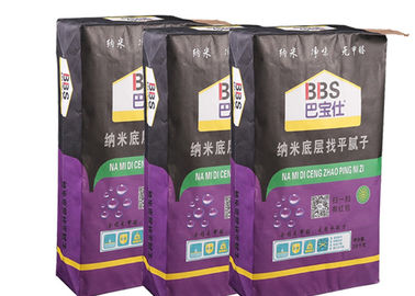 Bolsas de papel de empaquetado de las bolsas de papel de la categoría alimenticia del pienso del cemento industrial del fertilizante