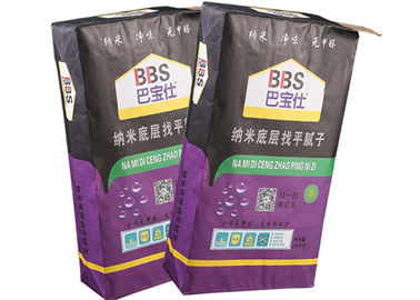 Capacidad grande Eco reutilizable de las bolsas de papel industriales del material de construcción amistoso