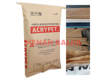 Impresión abierta cosida perforada industrial 60g - 120g/M2 de Flexo de las bolsas de papel de Multiwall de la boca