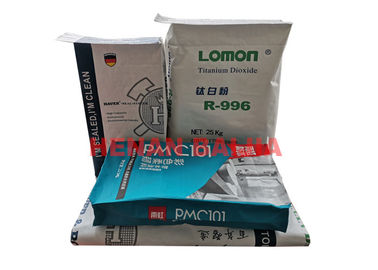 Parte inferior de costura cuadrada de las bolsas de papel de múltiples capas de encargo de la impresión para la máquina de rellenar auto