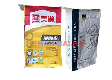 Bolsas de papel pegadas profesionales Flexo de Multiwall de la válvula que imprime el lacre ultrasónico