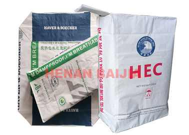 Bolsas de papel pegadas profesionales Flexo de Multiwall de la válvula que imprime el lacre ultrasónico