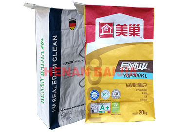 Las bolsas de papel industriales de la humedad anti con la válvula lacrable ultrasónica llevan - resistente
