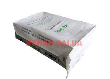 Parte inferior de costura cuadrada de las bolsas de papel de múltiples capas de encargo de la impresión para la máquina de rellenar auto