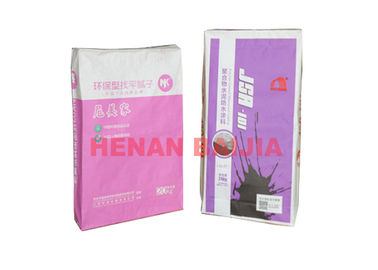 vida laboral larga blanca de la capacidad grande de la bolsa de papel de Brown Kraft de las bolsas de papel de la válvula de 25kg 50kg