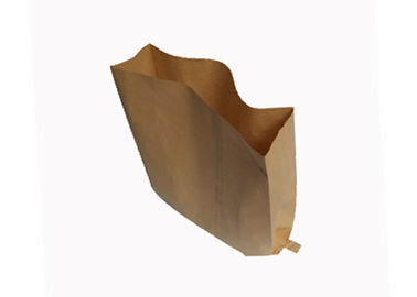 Las bolsas de papel modificadas para requisitos particulares de Multiwall Kraft abren el bolsillo con tamaño plano del Special de la parte inferior del borde