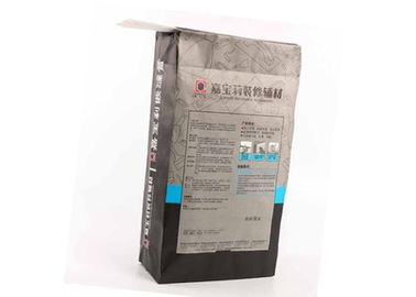 Las bolsas de papel 3 de Multiwall Kraft de la impresión de Flexo manejan 20kg 40kg Mouldproof a prueba de humedad
