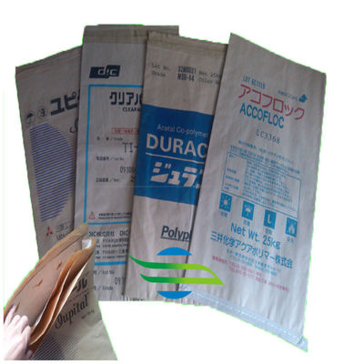 bolsas de papel de Kraft del multiwall 20kg