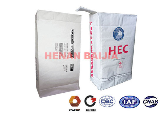 Las bolsas de papel durables de Multiwall Kraft de las altas de la estabilidad bolsas de papel multi de la pared llevan - resistente