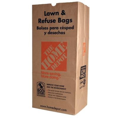 Las hojas rechazan las bolsas de papel del césped de 3 capas 25kg Multiwall Kraft