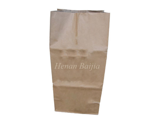 El blanco inferior del cuadrado imprimió las bolsas de papel de encargo de CMYK Kraft