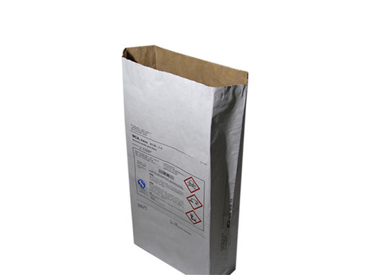 bolso de empaquetado de papel del polvo de la harina del papel de saco del maíz del bolso de la harina de 25kg Kraft