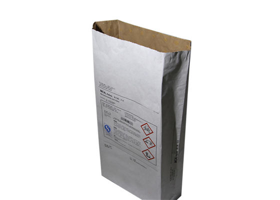 Impresión impermeable de Flexo de las bolsas de papel de H70mm Multiwall Kraft